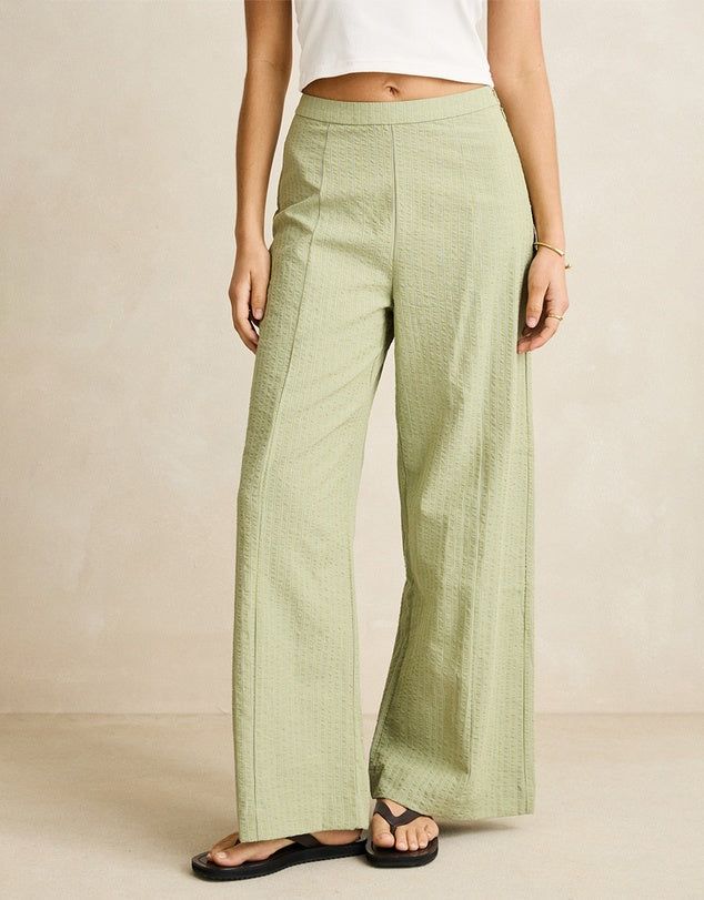 Vista Stripe Wide Leg Pant